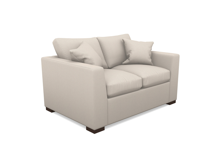 Wadenhoe 2 Seater Sofa Bed in Two Tone Plain Biscuit